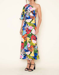 Fore Collection - One Shoulder Maxi Dress