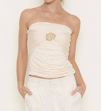 Fore Collection - Shell Strapless Top