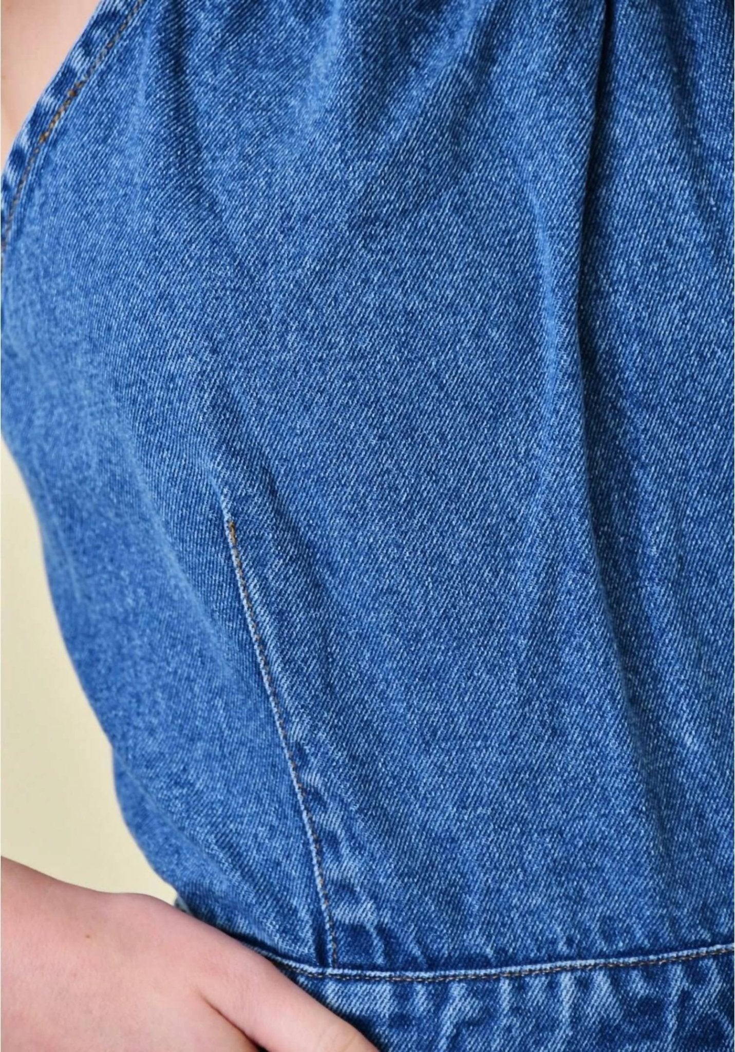 Fore - Joslyn Halter Jumpsuit - blue - clothing - cotton - blend