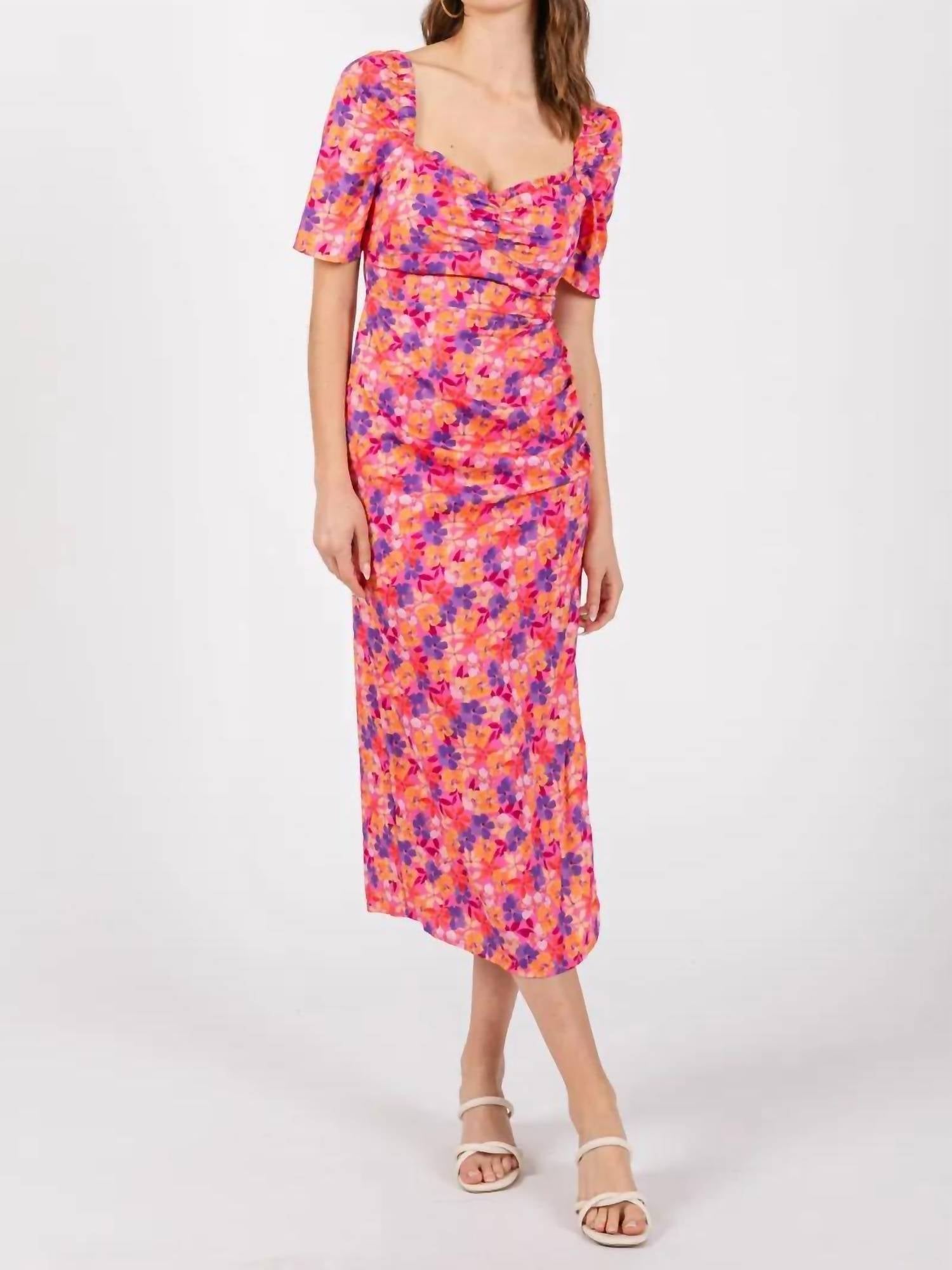 Fore - Rio Midi Dress - clothing - dresses - floral