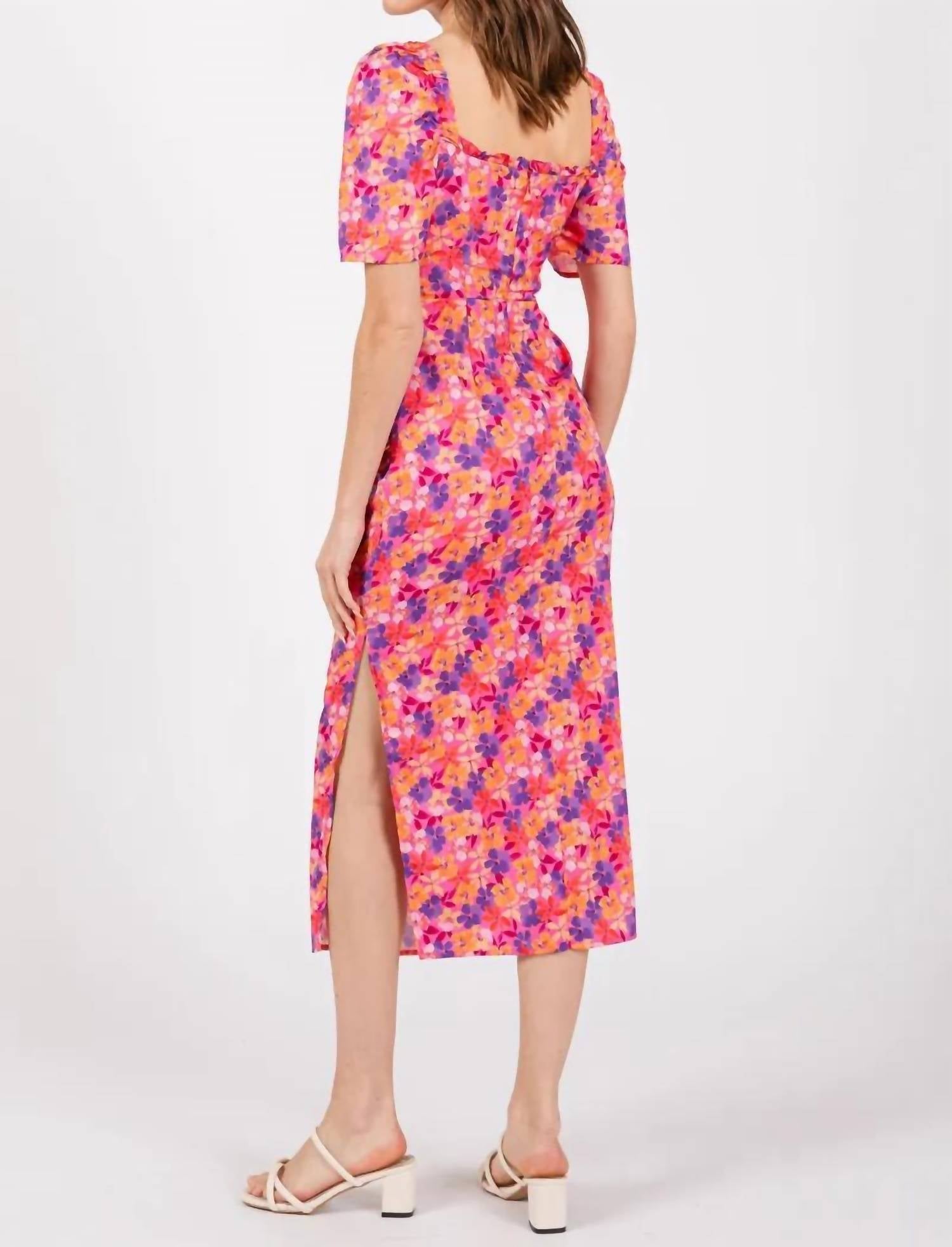 Fore - Rio Midi Dress - clothing - dresses - floral