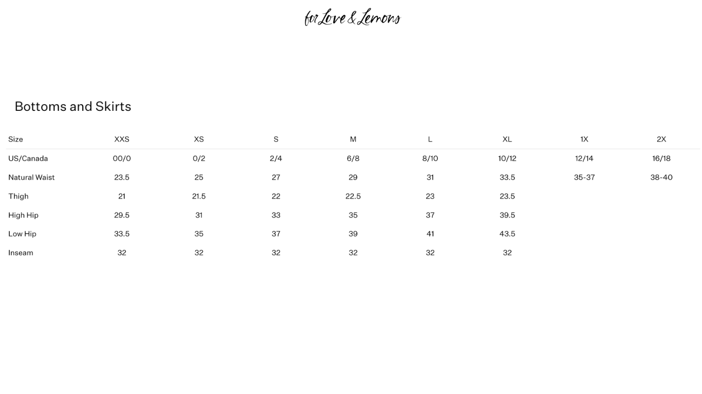 For Love & Lemons - Tamren Boxer Short