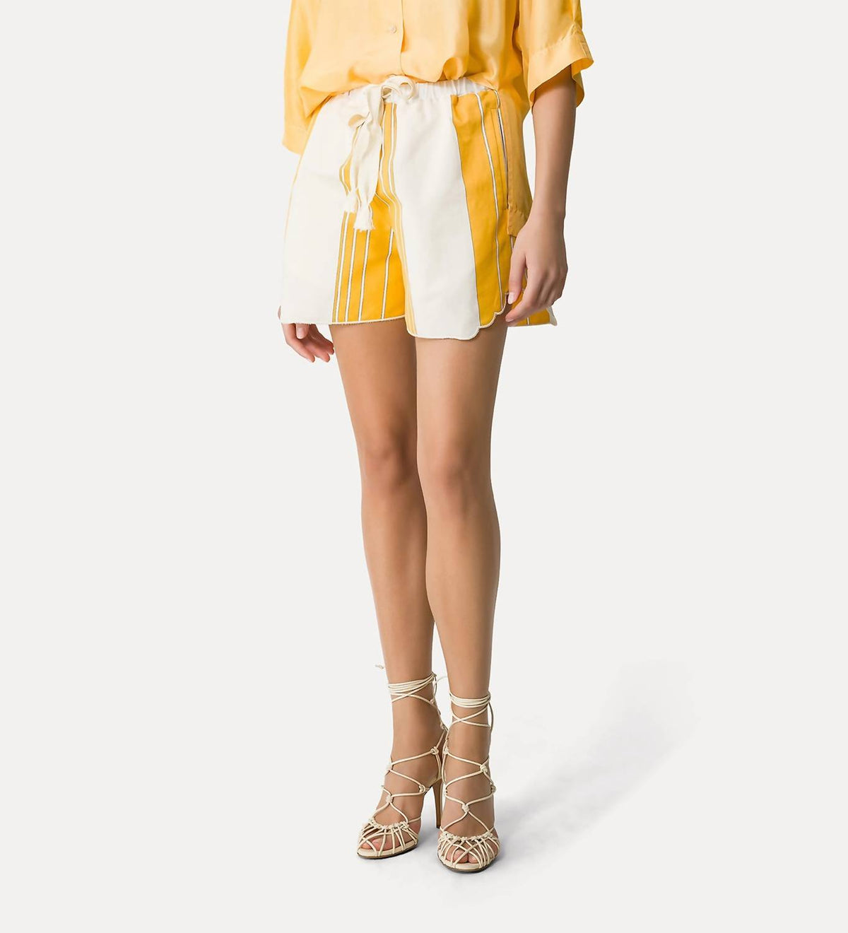 Forte Forte - Bermuda Stripe Shorts