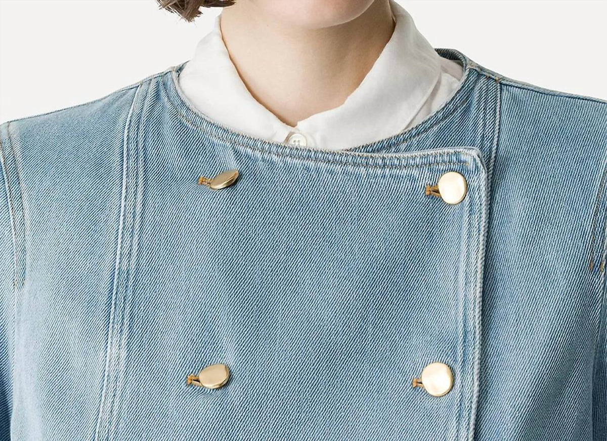 Forte Forte - Double Breasted Denim Jacket