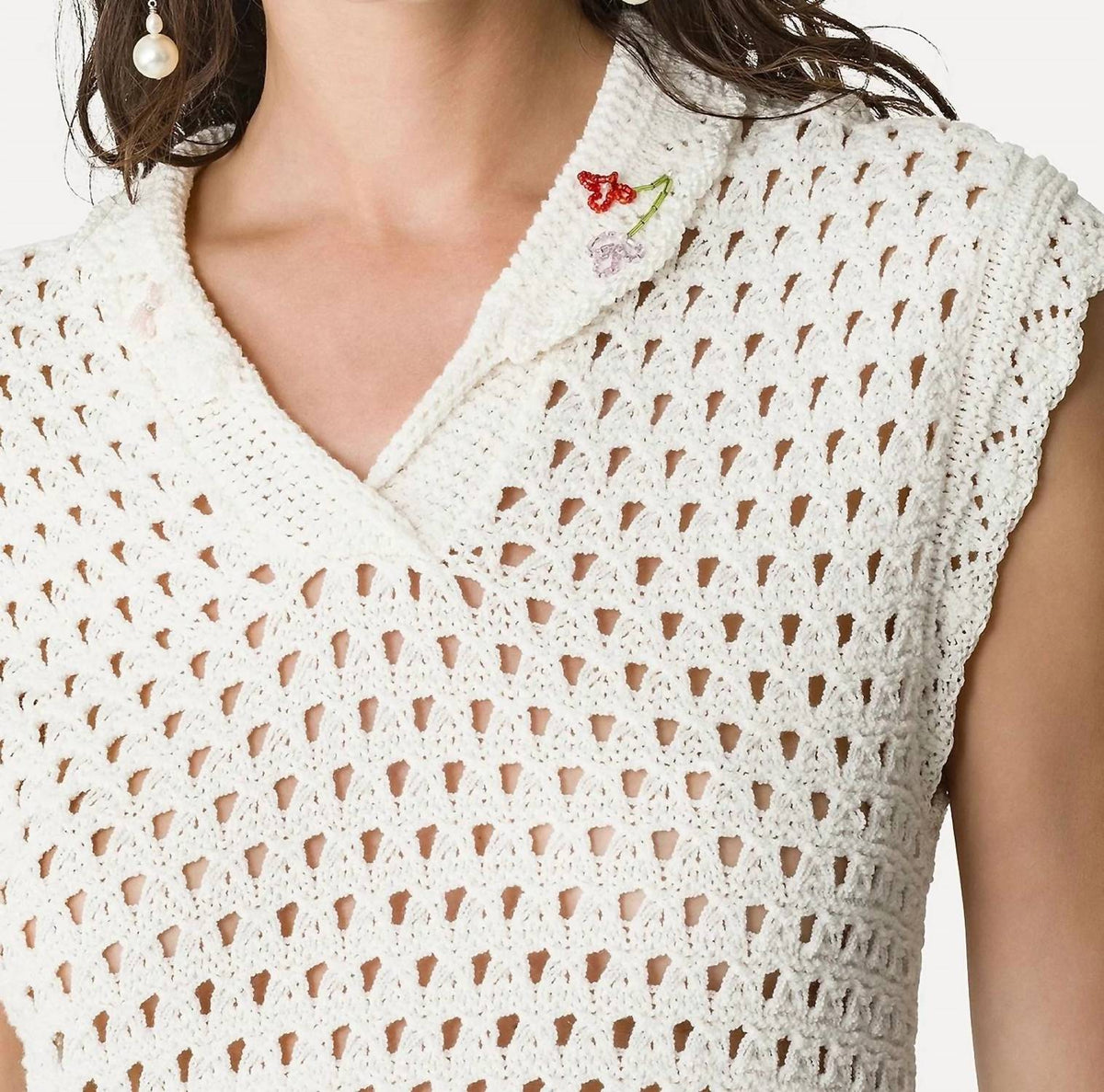 Forte Forte - Embroidered Polo Top