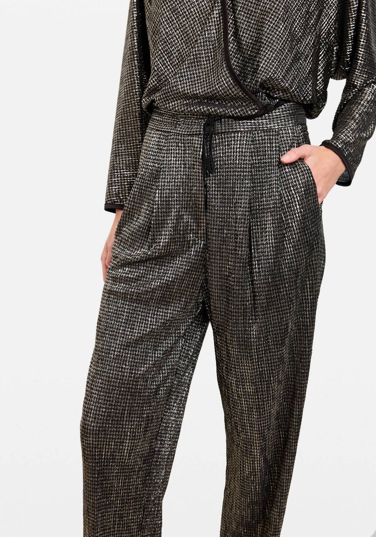 Forte Forte - Lame Pinces Pants