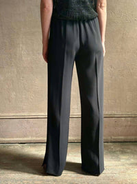 Forte Forte - Matte Anvers Satin Smoking Pants