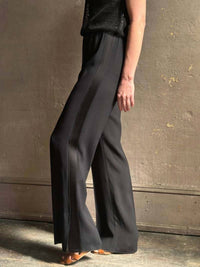 Forte Forte - Matte Anvers Satin Smoking Pants