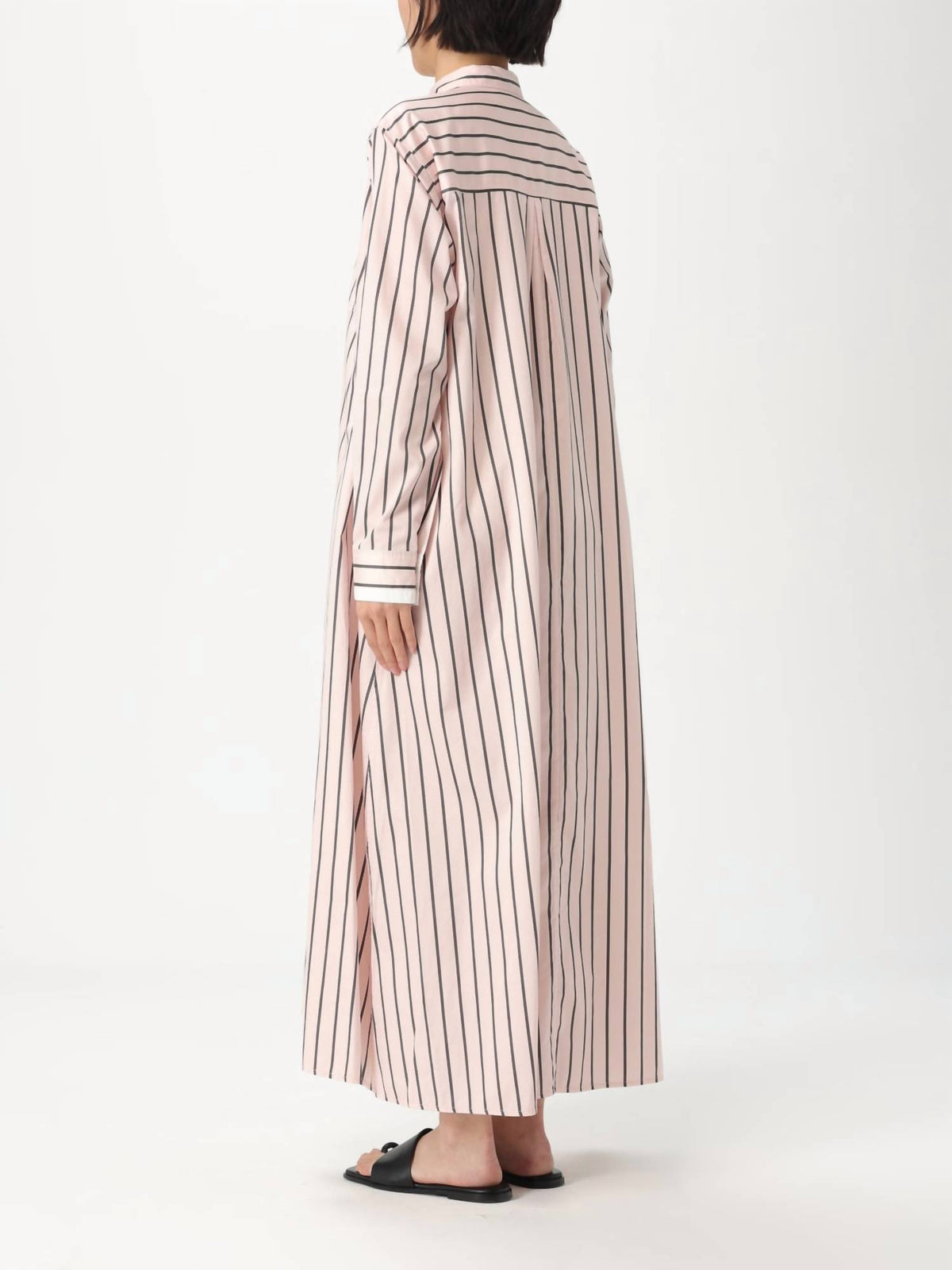 Forte Forte - Satin Stripe Kaftan Dress
