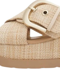 Fortune Dynamic - Women's Platform Cross Strap Sandals