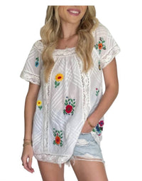Fox In Gown - Flora Tunic