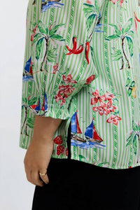 Foxcroft - Alica 3/4 Recess Shirt - Plus