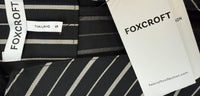 Foxcroft - Daphne Stripe Stretch Cotton Blend Pullover Shirt