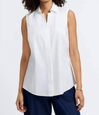 Foxcroft - Taylor No Iron Stretch Sleeveless Top