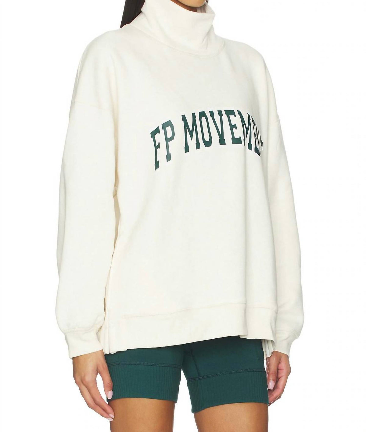 Fp Movement - Victory Oversized Pullover And Bike Shorts Set
