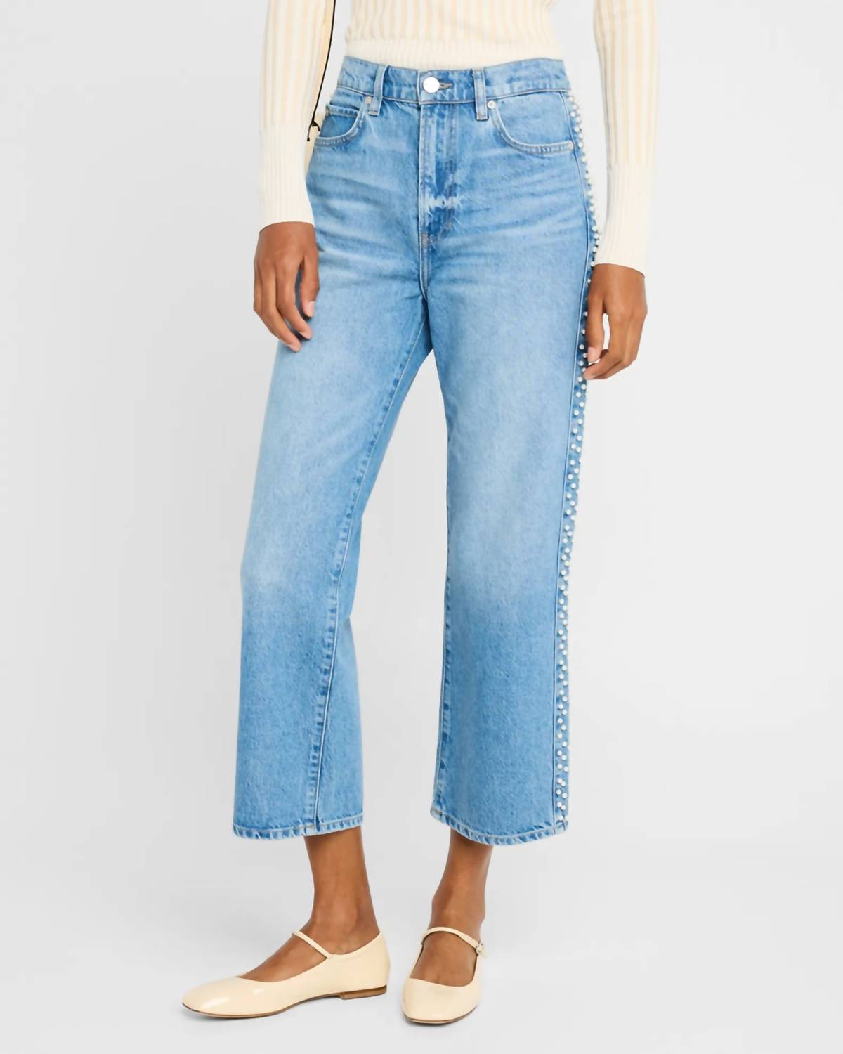 Frame - Atelier Le Jane Cropped Jeans