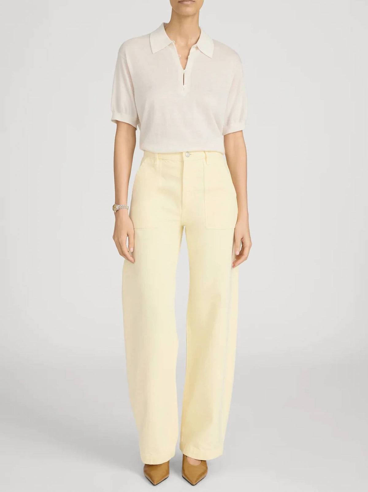 Frame - Bow Cargo Barrel Pants