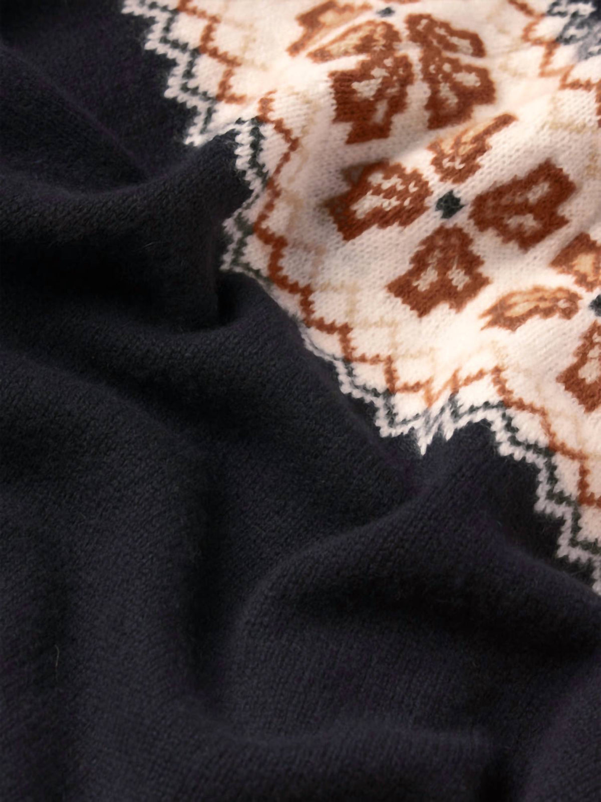 Frame - Cashmere Fairisle Cardigan