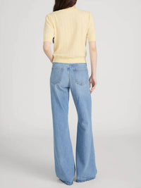 Frame - Cashmere Short Sleeve Charm Sweater