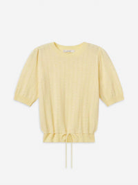 Frame - Cashmere Short Sleeve Charm Sweater