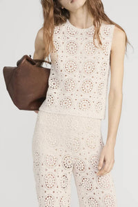 Frame - Crochet Tank
