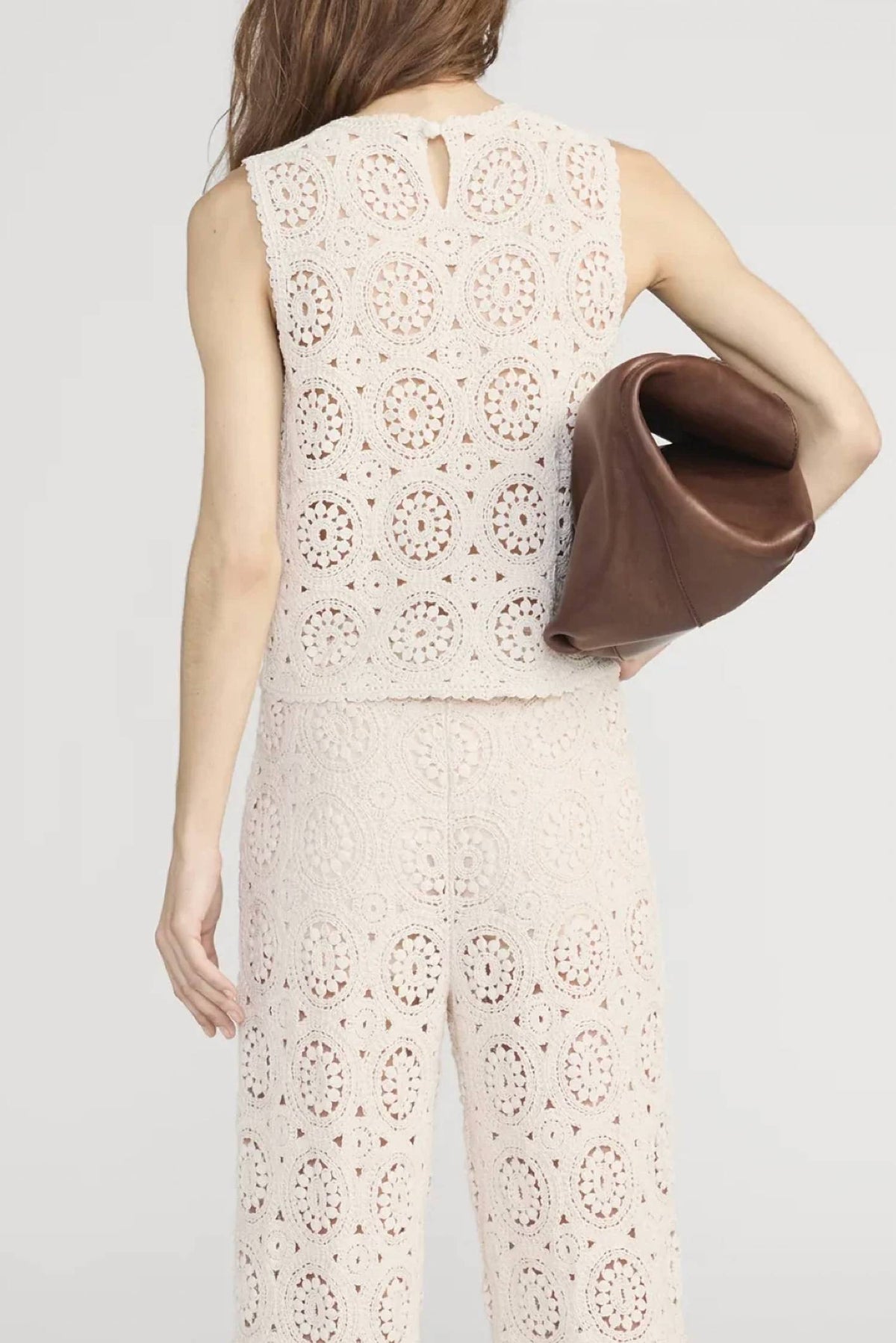 Frame - Crochet Tank