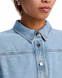 Frame - Curved Denim Shirt