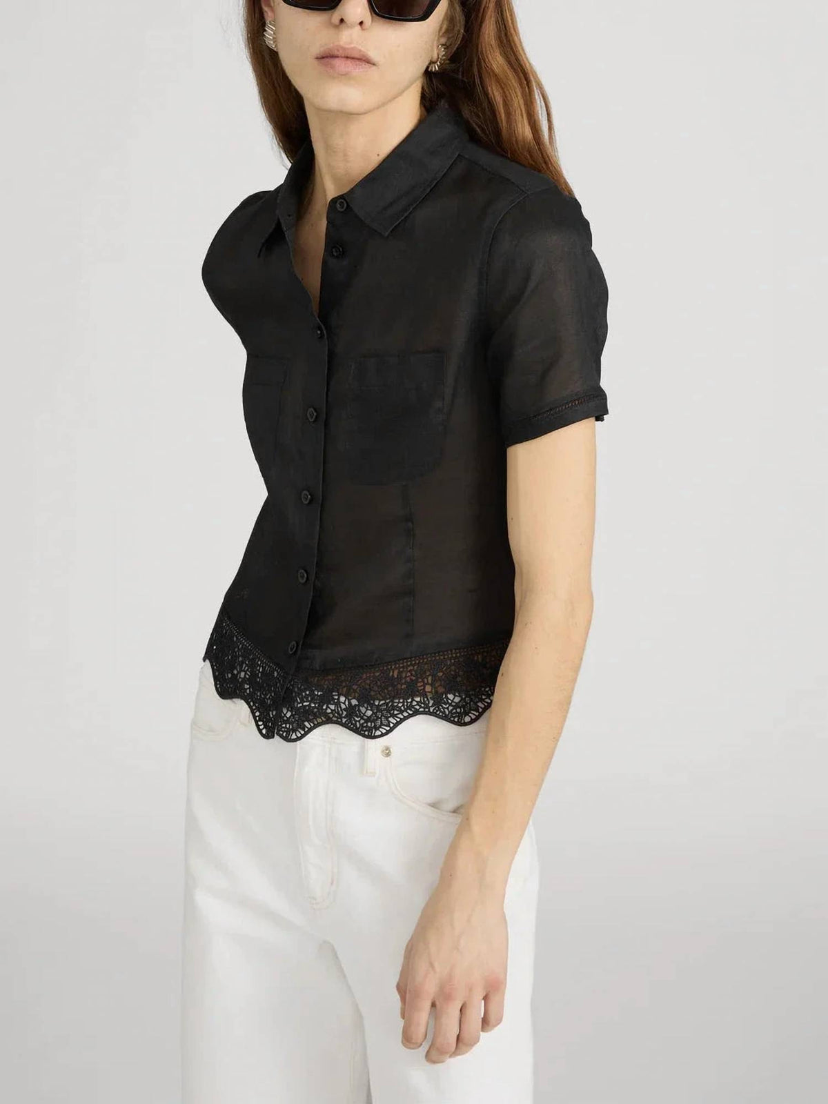 Frame - Embroidered Seaside Top