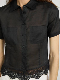 Frame - Embroidered Seaside Top