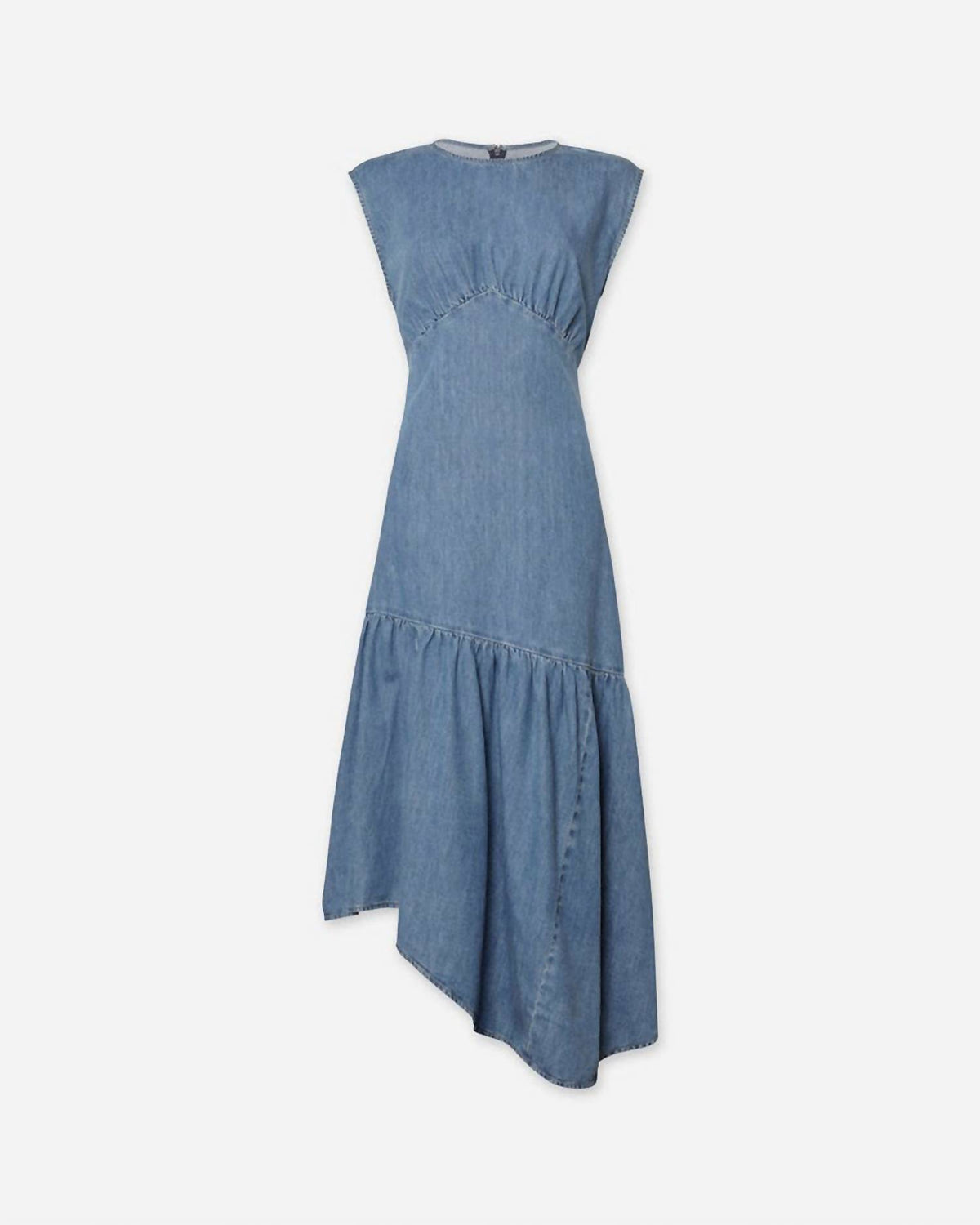 Frame - GATHERED TIER HEM DRESS