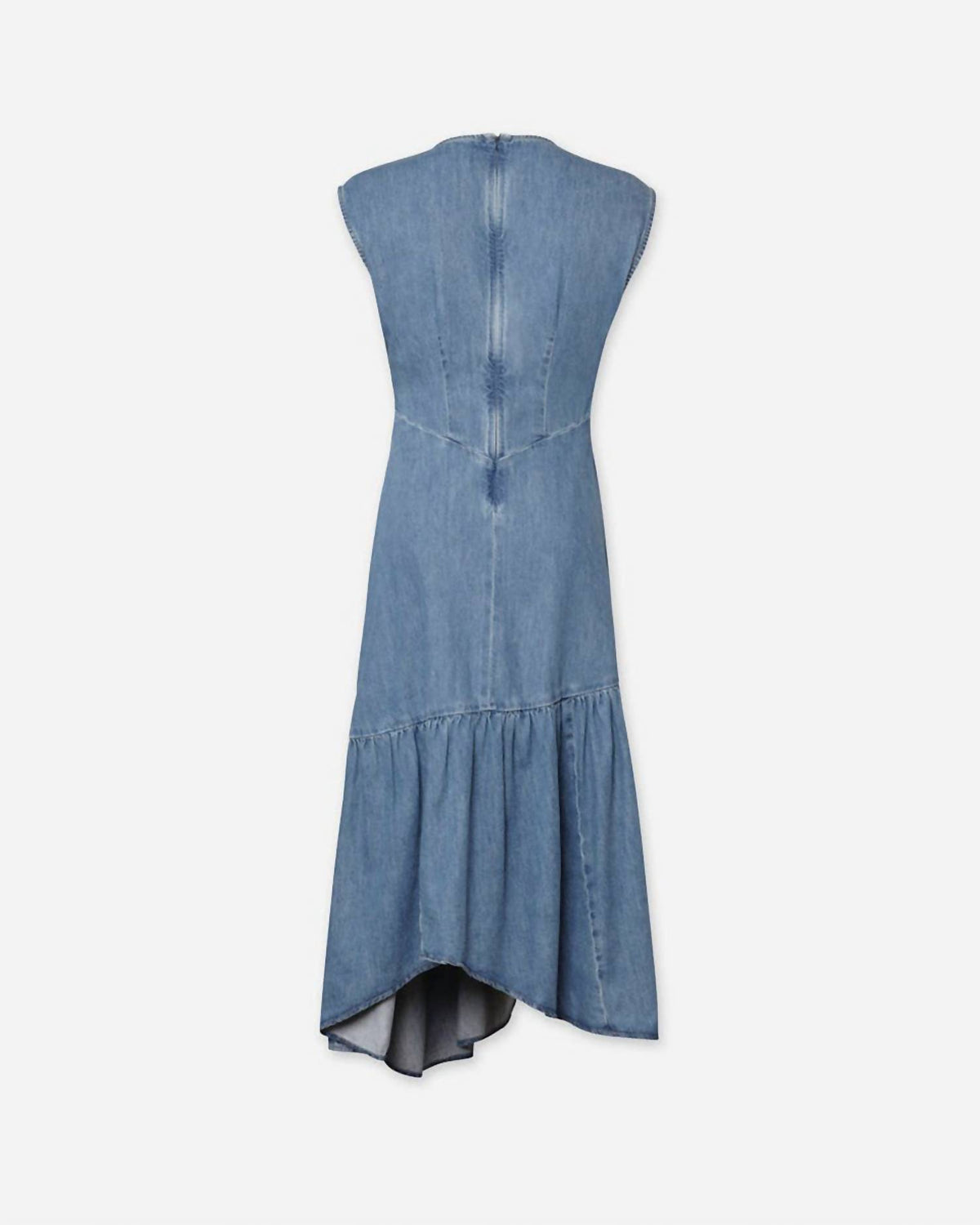 Frame - GATHERED TIER HEM DRESS