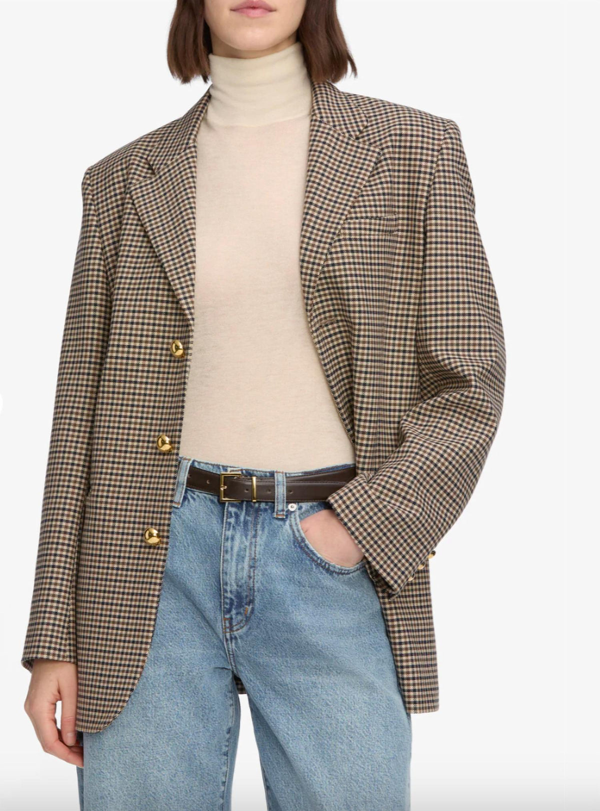 Frame - Houndstooth Blazer