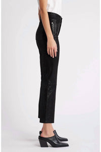 Frame - LE CROP MINI BOOT LEATHER PANTS