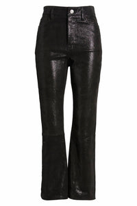 Frame - LE CROP MINI BOOT LEATHER PANTS