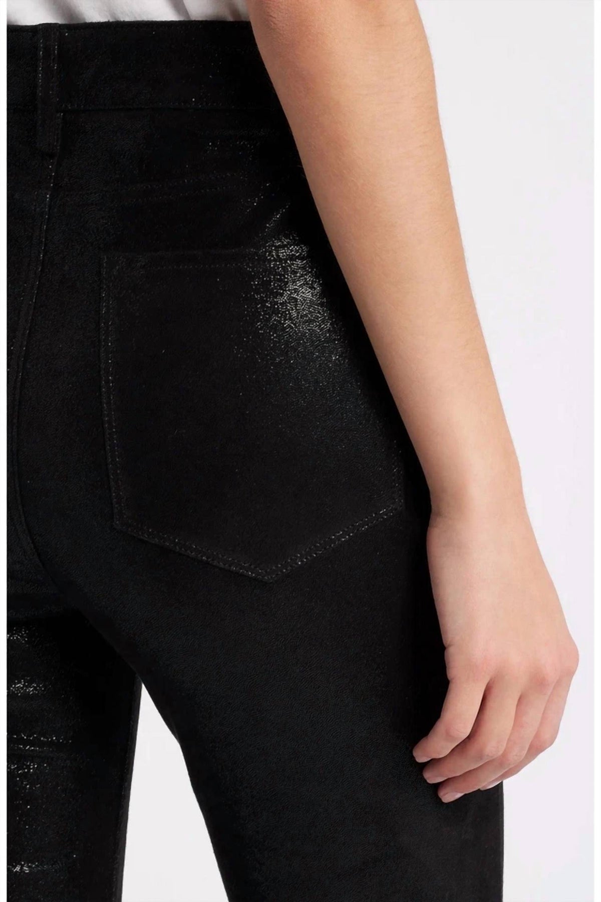 Frame - LE CROP MINI BOOT LEATHER PANTS