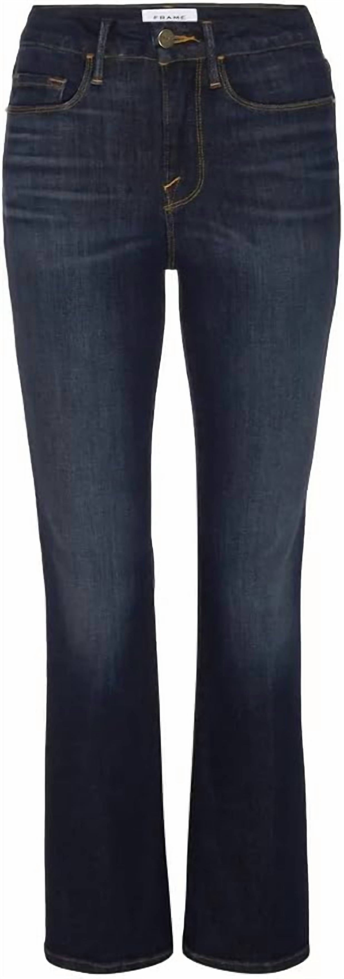 Frame - Le Cropped Mini Boot Cut Jeans