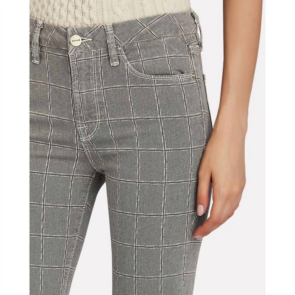 Frame - Le Cropped Mini Boot Pants