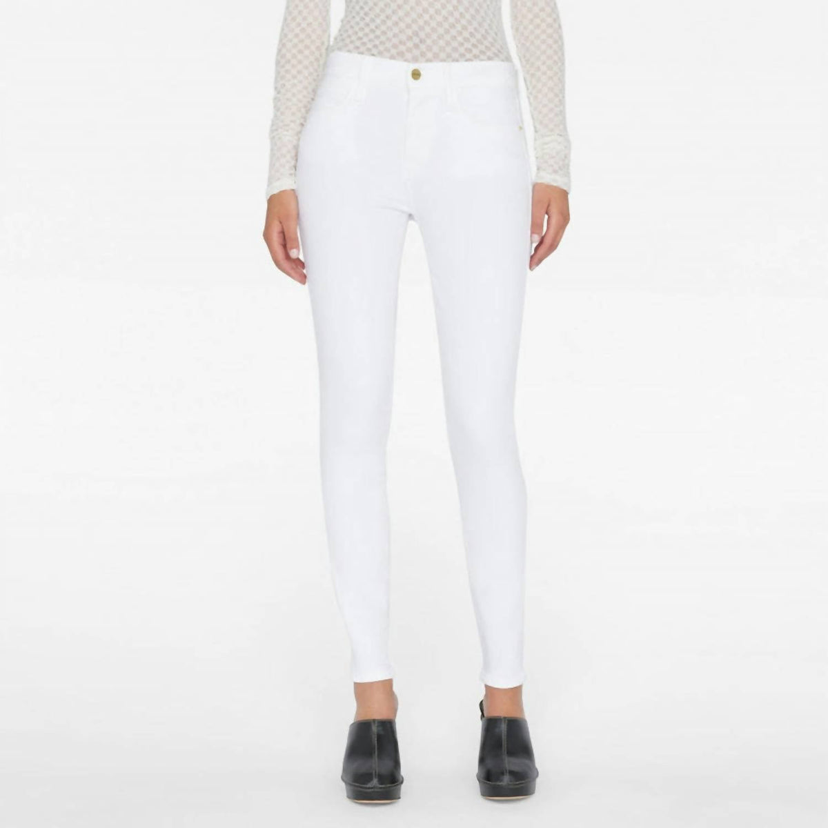 Frame - Le High Rise Skinny Jeans