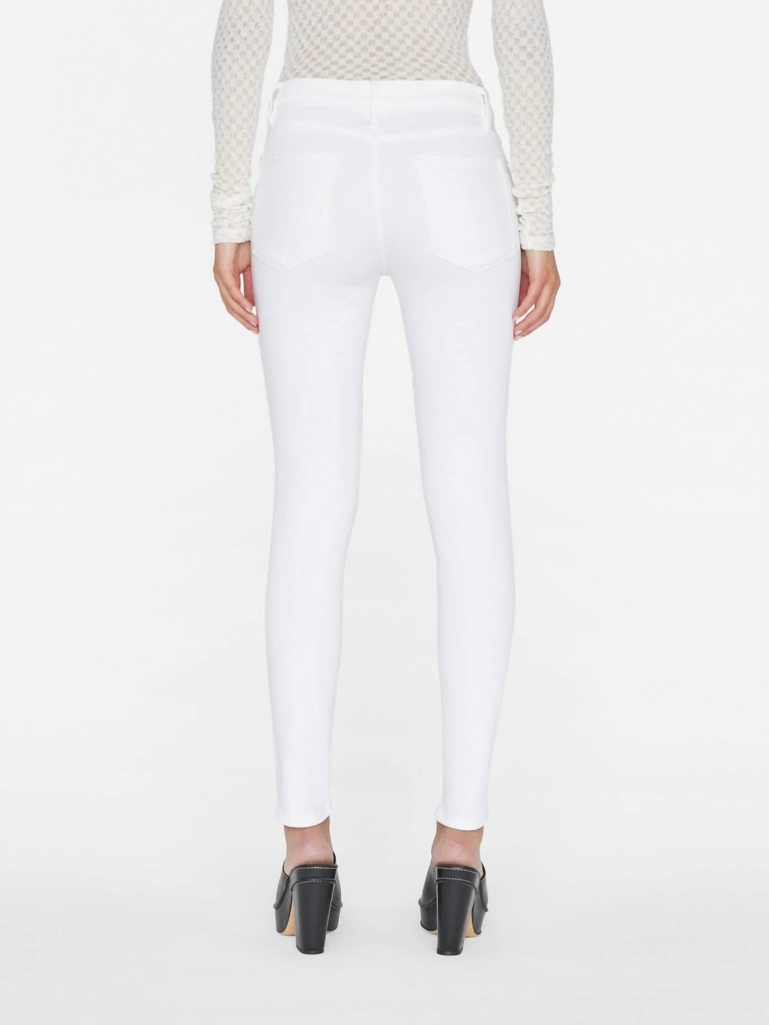 Frame - Le High Rise Skinny Jeans - clothing - jeans - skinny