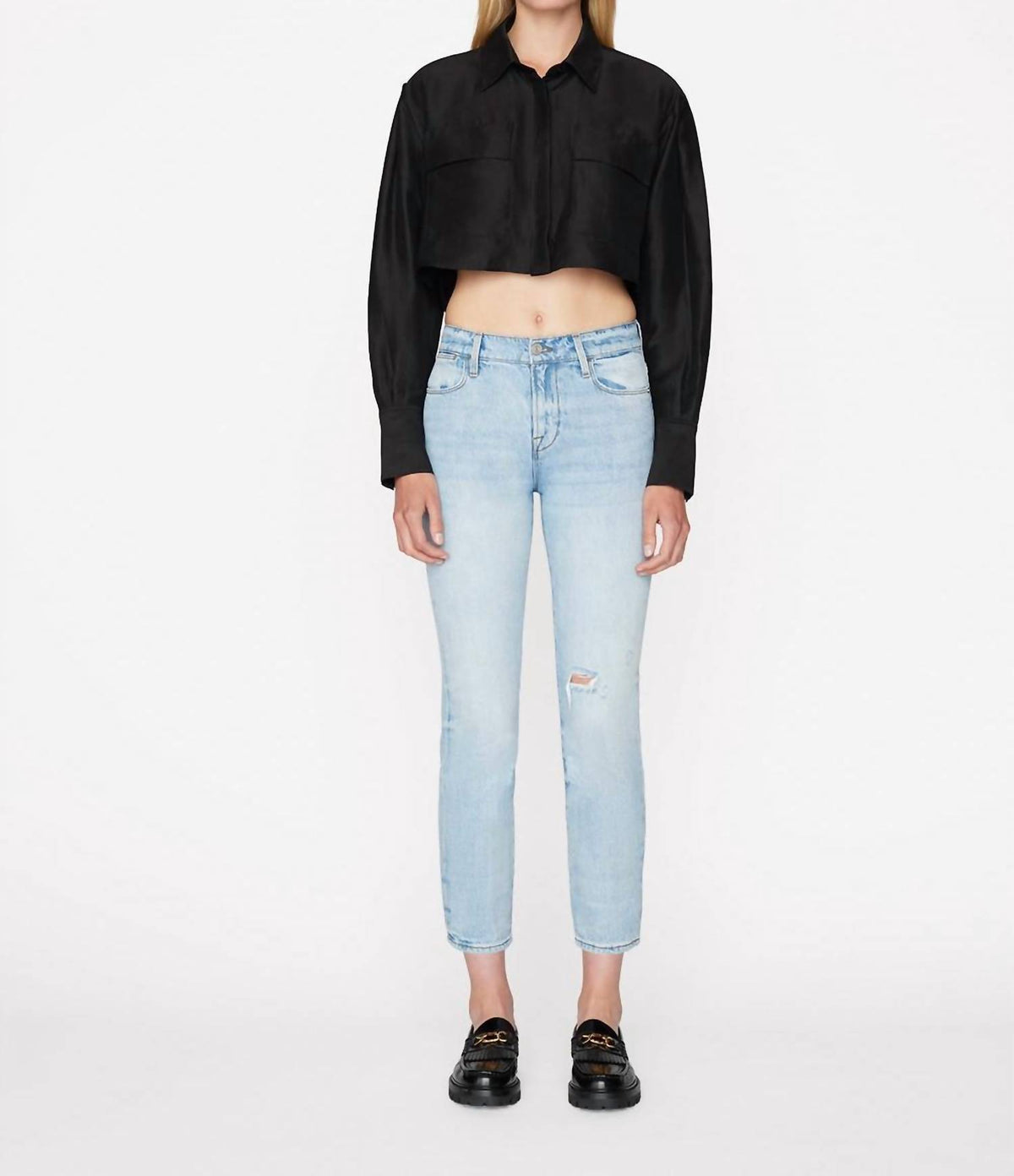 Frame - Le High Straight Jeans