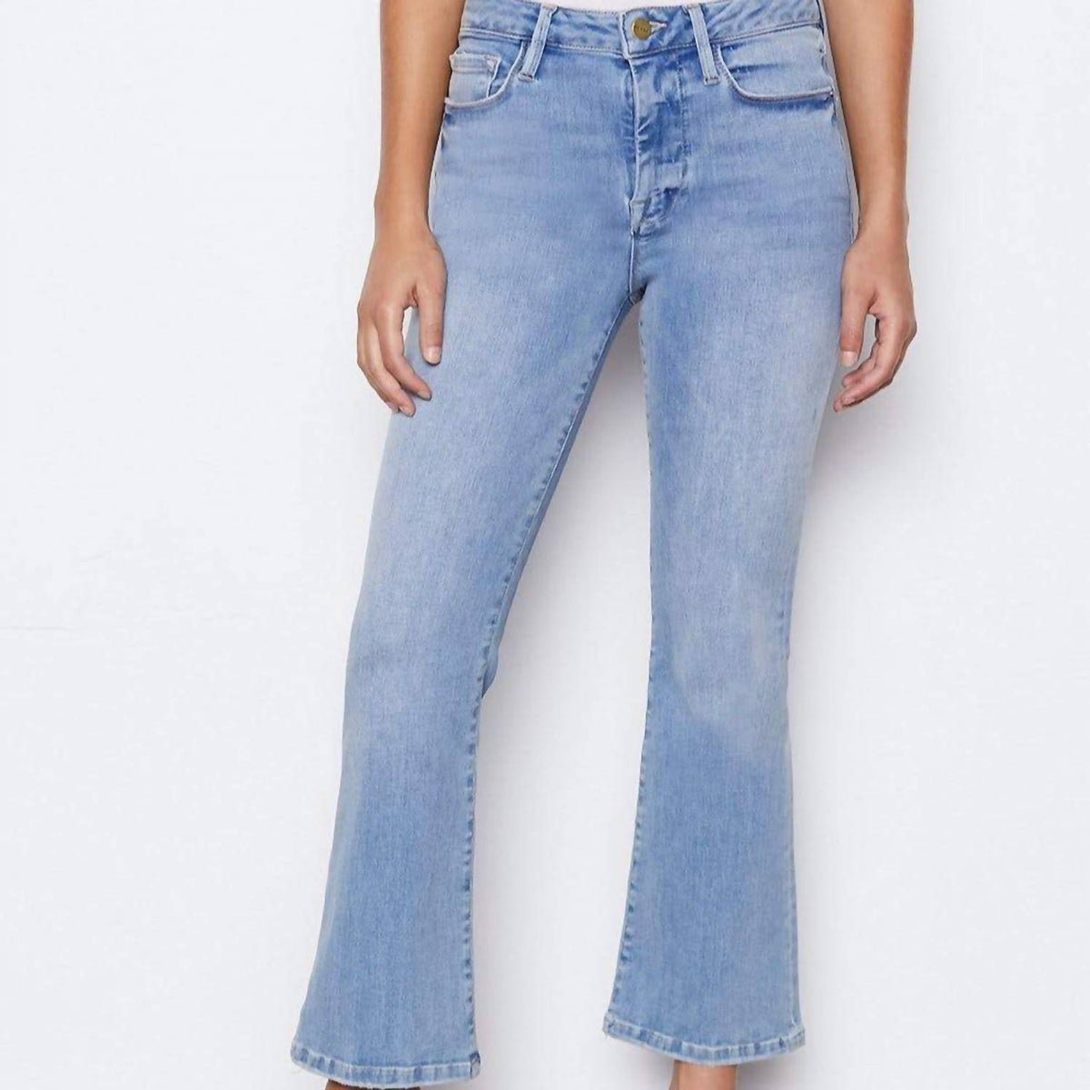 Frame - Le One Crop Mini Boot Jean