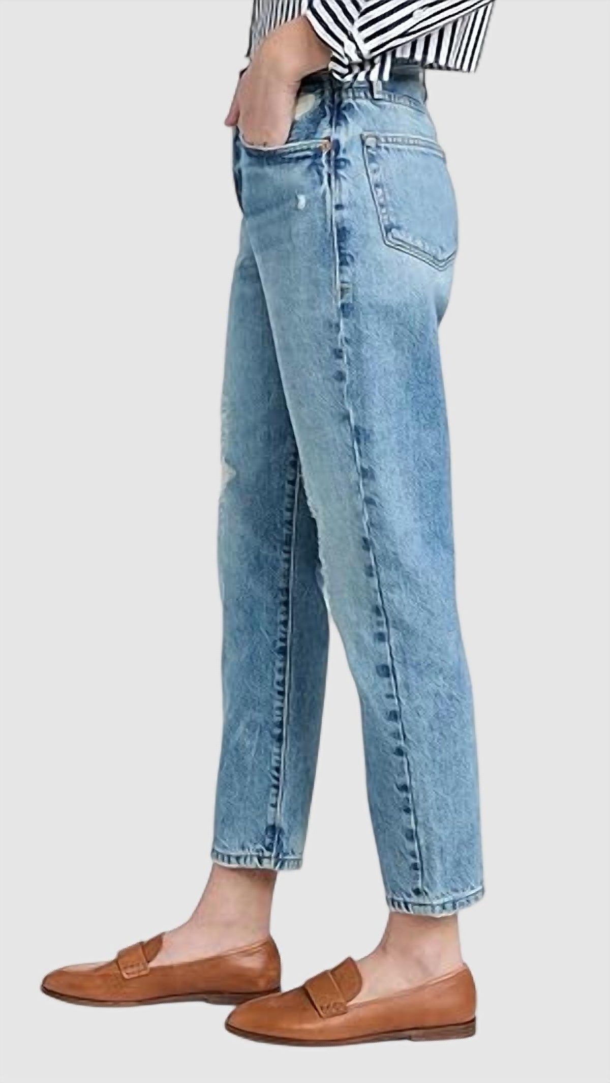 Frame - Le Original High Rise Slim Straight Jean