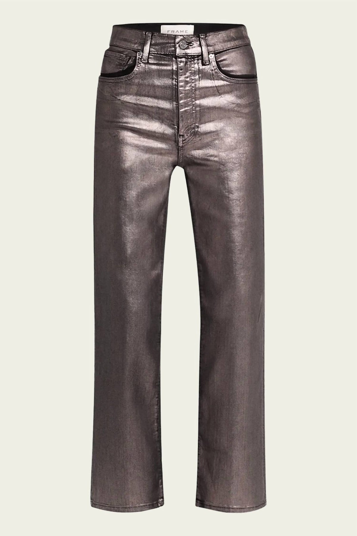 Frame - Le Sleek Straight Coated Jeans