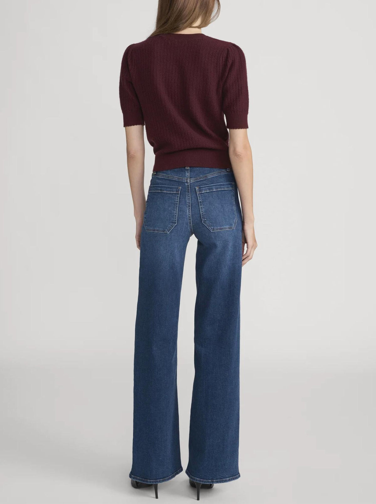 Frame - Le Slim Palazzo Modernist Pocket Jeans