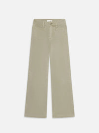 Frame - Le Slim Palazzo Modernist Pocket Pant - clothing - green - pants