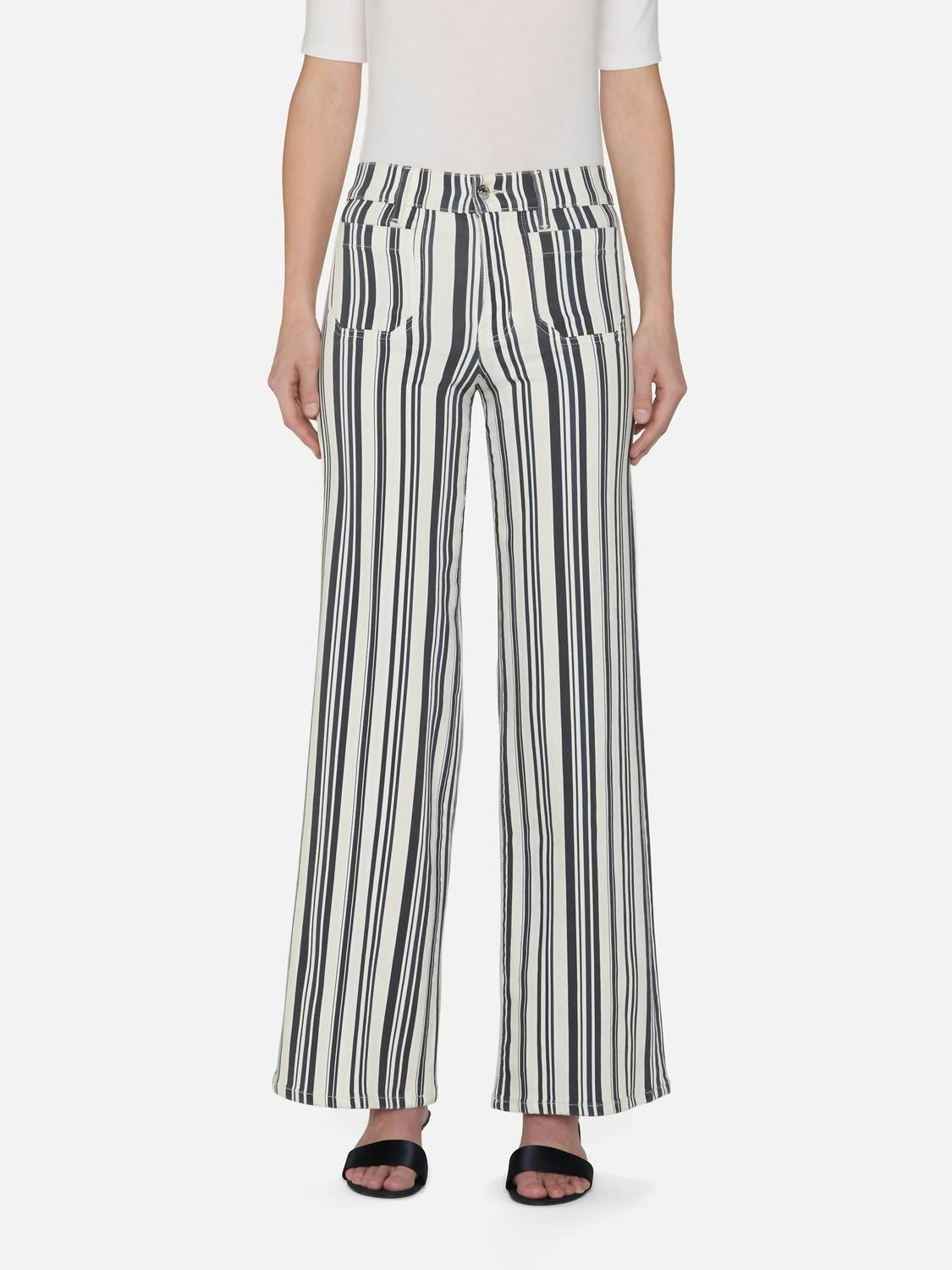 Frame - Le Slim Palazzo Wide-leg Pants