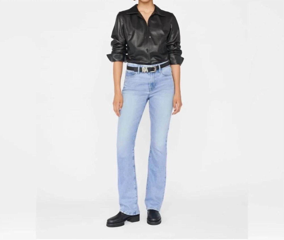 Frame - Le Super High Rise Mini Boot Jeans