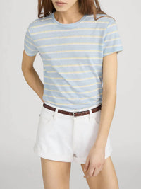 Frame - Linen Short Sleeve Baby Tee