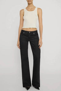 Frame - Low-rise Gray Jean