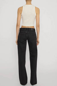 Frame - Low-rise Gray Jean